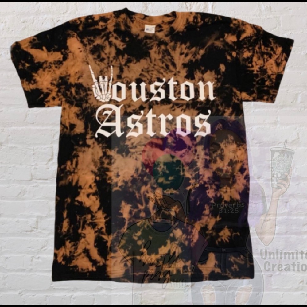 Astros customize shirt